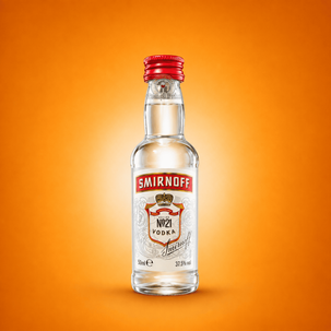 Mini WÓDKA SMIRNOFF RED IMPORT 37,5% 50ML