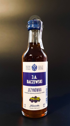 Mini WÓDKA BACZEWSKI JEZINOWKA 38%  0.05L
