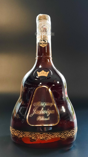 MIÓD JADWIGA  PÓŁTORAK 0,75 KARAFKA 16%