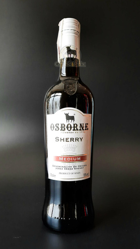 SHERRY OSBORNE MEDIUM 15% 0,75L