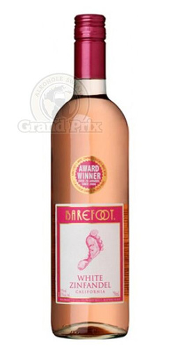BAREFOOT WHITE ZINFANDEL ROSE 8% 0,75L