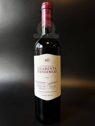 Wino Cuatro Rayas Cuarenta Vendimias Ribera del Duero DOC 0,75 L