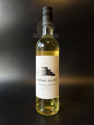Wino Esteban Martin Chardonnay-Macabeo Carinena 0,75 L
