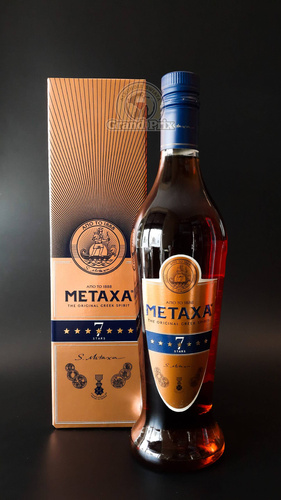 BRANDY METAXA 7* 40% 0,7L w opakowaniu