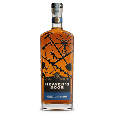 AMERICAN WHISKEY HEAVEN DOOR DOUBLE BARREL 50% 0,7L