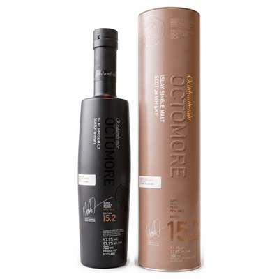 Whisky Bruichladdich Octomore 15.2 + GB 57,9%