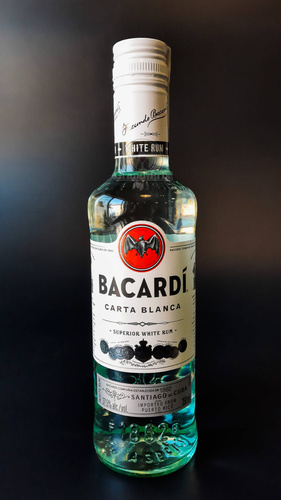 RUM BACARDI CARTA BLANCA 37,5% 0,35L