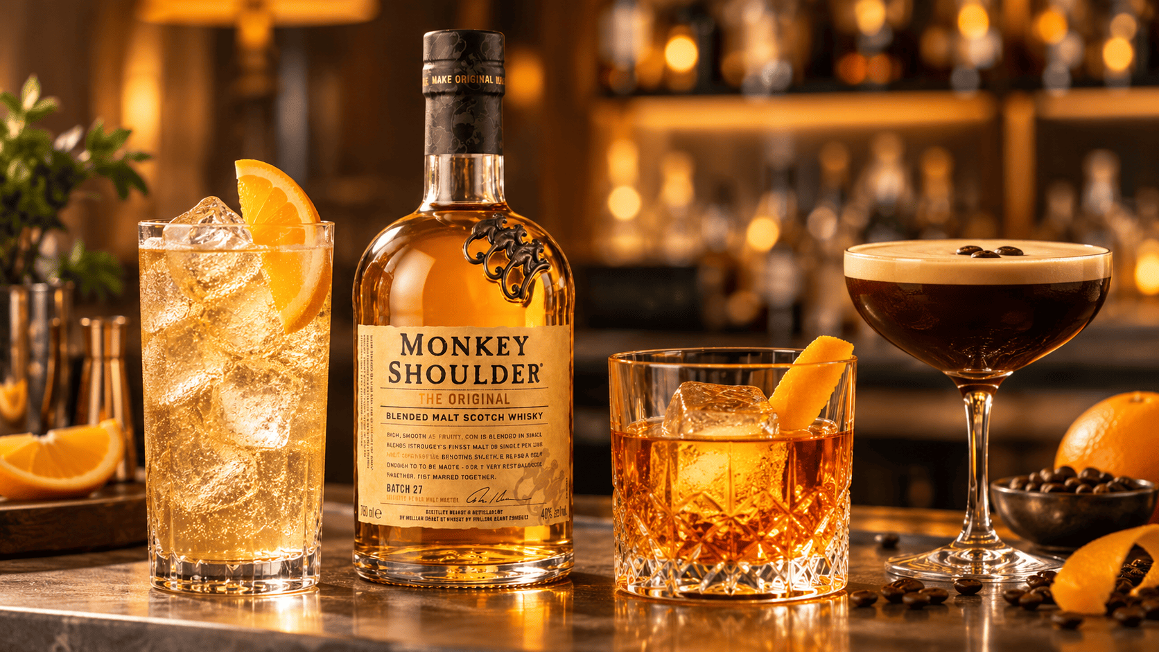 WHISKY MONKEY SHOULDER 40% 0.7L 111monkey
