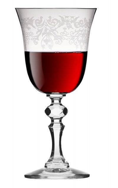 Kieliszki do wina czerwonego Krista Deco 220 ml