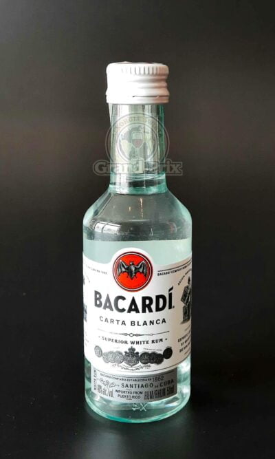 BACARDI CARTA BLANCA 50ML