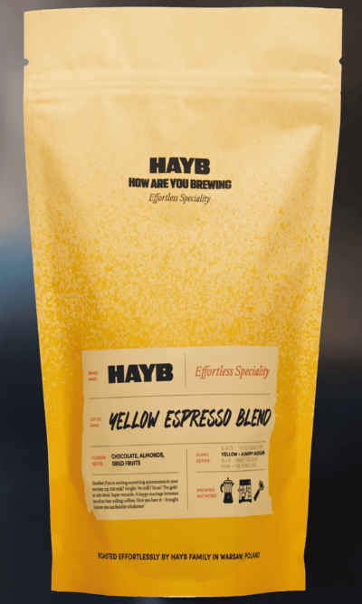 Yellow Espresso Blend 250g Hayb