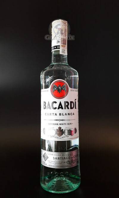 BACARDI CARTA BLANCA 37,5% 0,7L