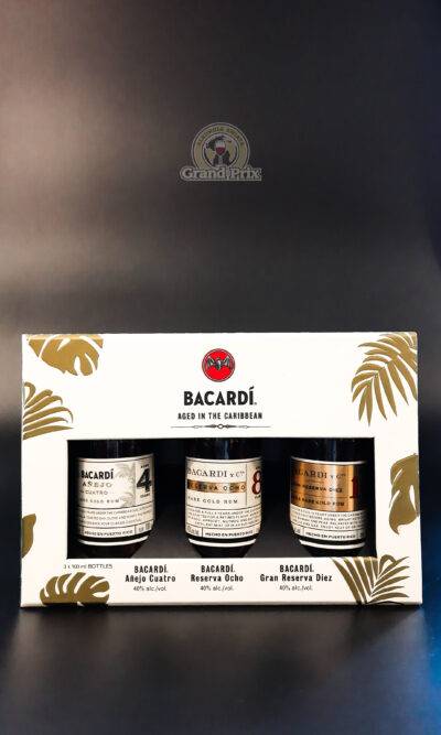 BACARDI DISCOVERY PACK ( 3x100ml ) 40% 0.30L