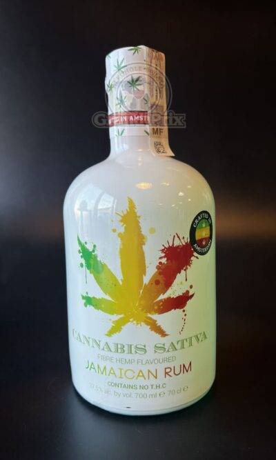 Rum Cannabis Sativa Jamaican 0,7 l 37,5%.