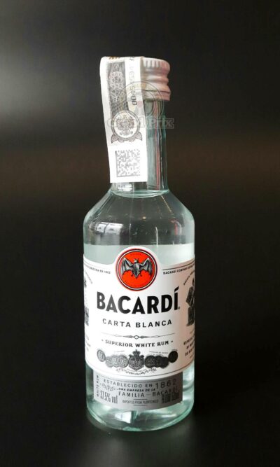 BACARDI CARTA BLANCA 37,5% 50ML