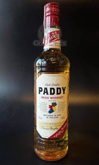Whisky PADDY IRISH 40% 0.7L