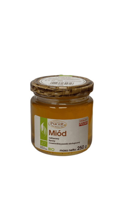Miód lipowy bio 250 g