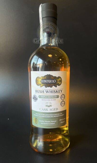 Whisky ST. PATRICK'S Irish Whiskey Cask Aged 0,7l 40%