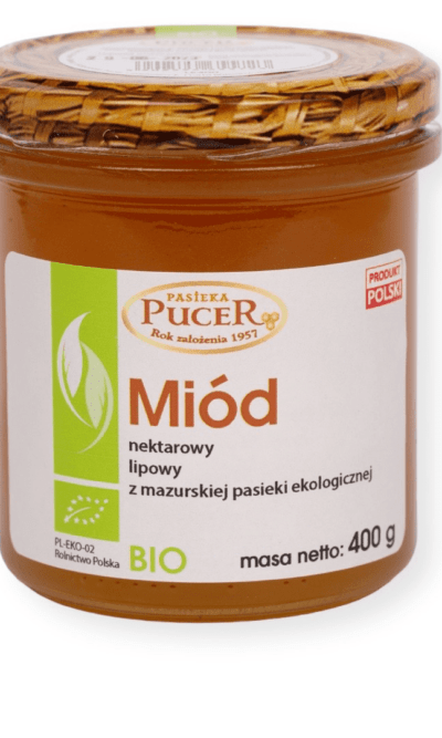 MIód lipowy bio 400 g