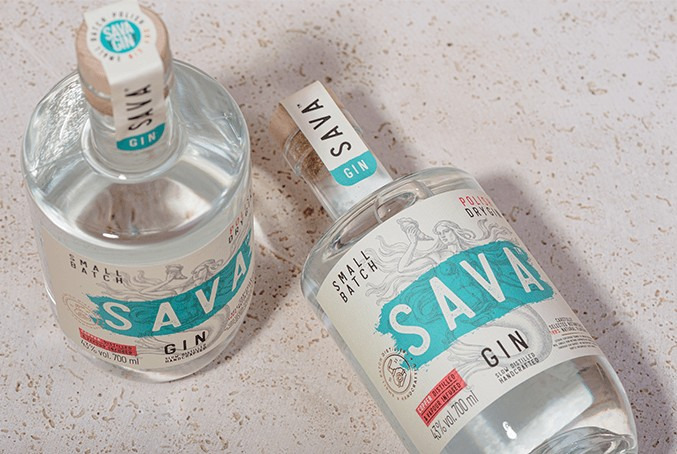 Odkryj Gin SAVA – kraftowy London Dry gin ze stolicy