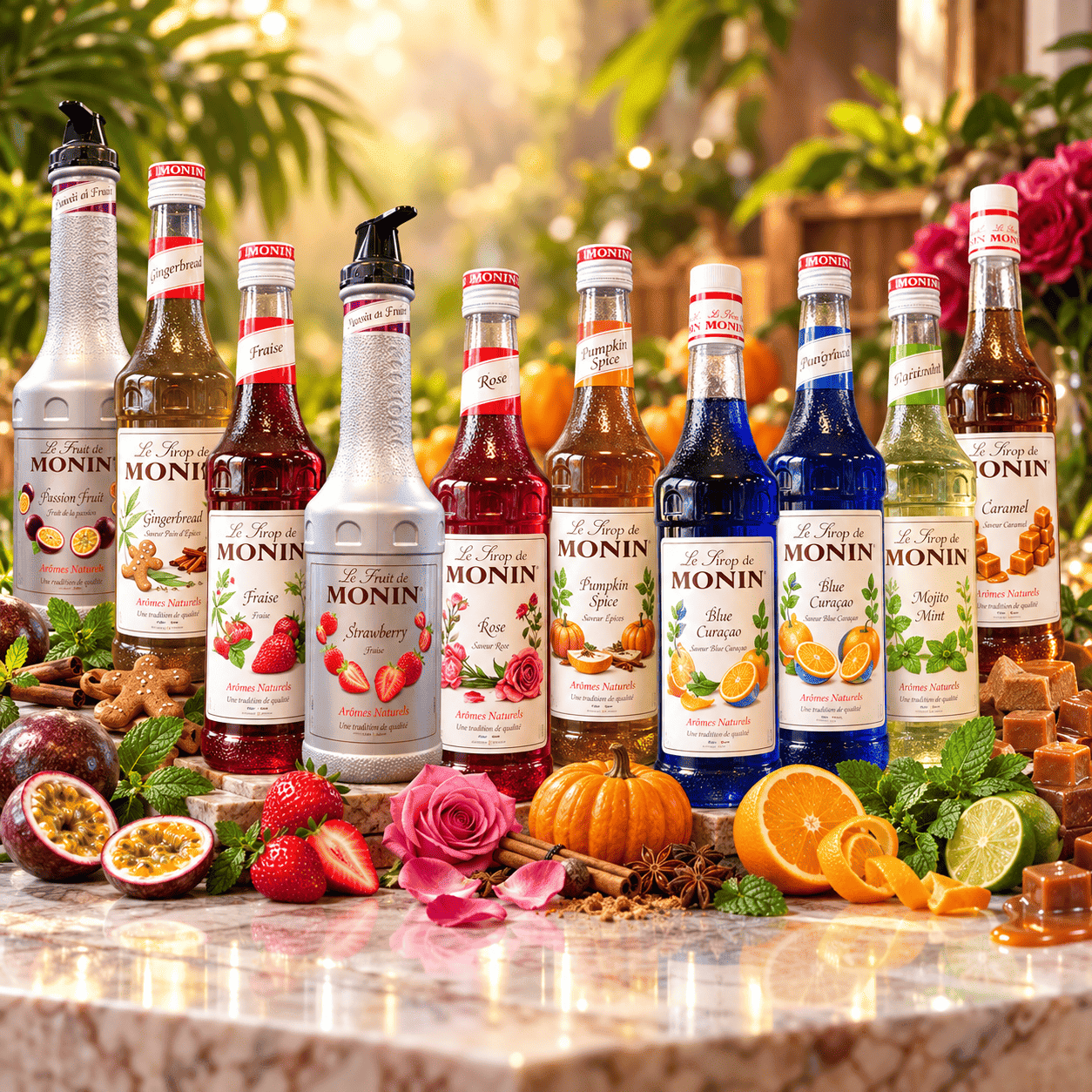 Syropy Monin – Niezbędny dodatek dla sommelierów i baristów