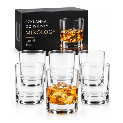 Szklanka do whisky Mixology 330 ml 6 szt