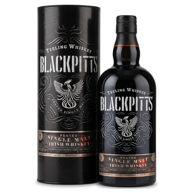 TEELING BLACKPITTS PEATED 46% 0,7L