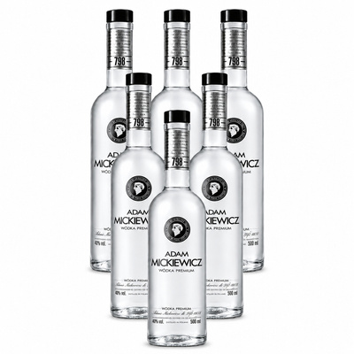 Wódka Mickiewicz 0,5l 6 butelek