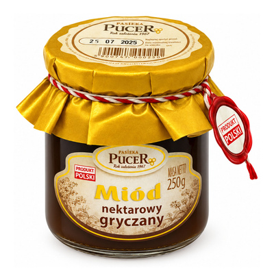 MIÓD PUCER GRYCZANY 250g