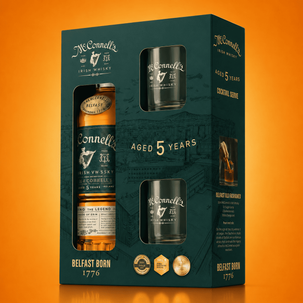 Whisky McCONNELL`S 5YO 42% 0,7l +2szkl