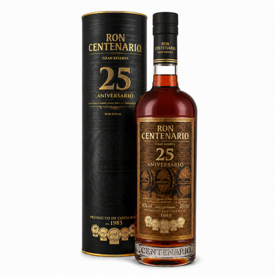 RUM CENTENARIO SOLERA 25YO 40% 0,7L