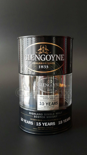 Mini WHISKY GLENGOYNE MINI SET -10YO/15YO/18YO (3*50ML)  42%  0,15L