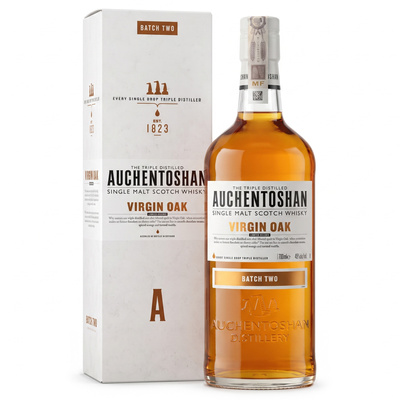 WHISKY AUCHENTOSHAN VIRGIN OAK BATCH 2 46%  0,7L