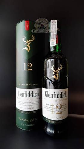 WHISKY GLENFIDDICH 12YO 40% 0,7L