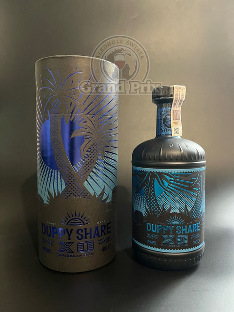 Rum Duppy Share XO 40% 0,7 L