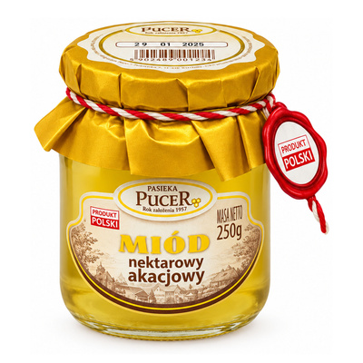 MIÓD PUCER AKACJOWY 250g