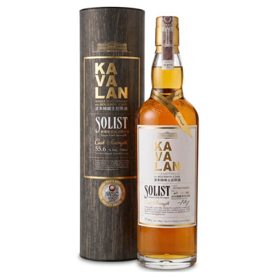 KAVALAN SOLIST BOURBON 55,6% 0,7L