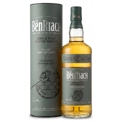WHISKY BENRIACH PEATED QUARTER CASKS 46% 0,7L