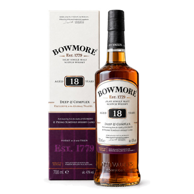 BOWMORE 18YO DEEP &amp; COMPLEX 43% 0,7L