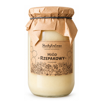 Miód z Roztocza Rzepakowy - 1000g