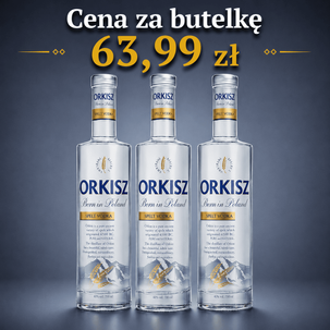 WÓDKA ORKISZ 40% 0,7L - 3 butelki