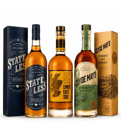 Zestaw Degustacyjny American Whiskey Premium – Koktajle i Degustacja