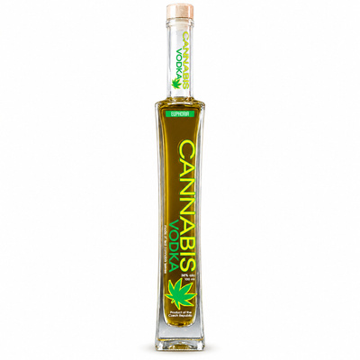 EUPHORIA CANNABIS VODKA 38% 0,1L
