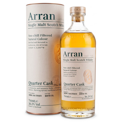 WHISKY ARRAN QUATER CASK 56,2% 0,7L