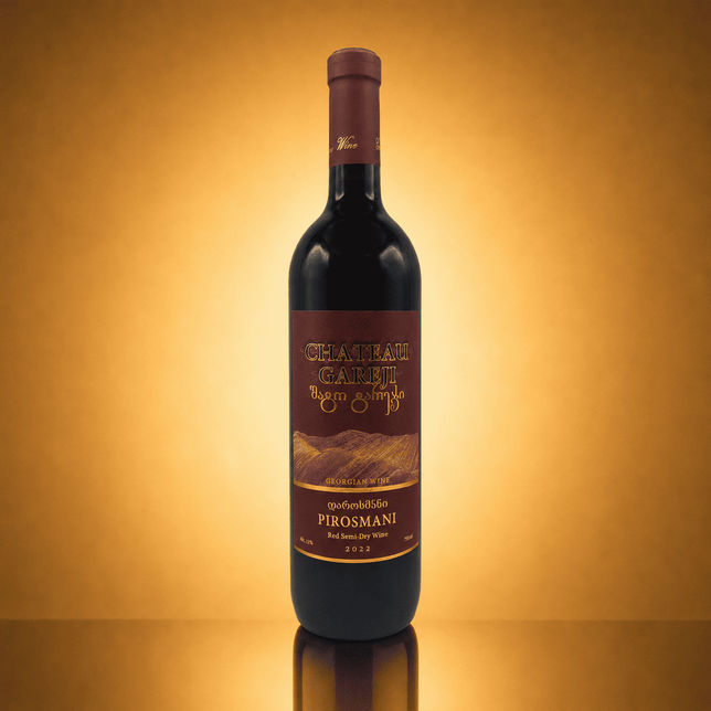 Wino Pirosmani Chateau Gareji Red Semi Dry 0,75 l