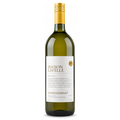 WINO MAISON LAVELLE CHARDONNAY PAYS D'OC IGP 12,5% 1L