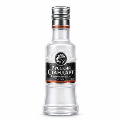 Mini WÓDKA RUSSKY STANDARD 40% 50ML ( po sprzedaży produkt wycofany)