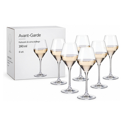 Kieliszek Avant-Garde do wina białego 390 ml 6 szt