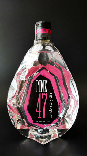 GIN PINK LONDON DRY GIN 47% 0,7L