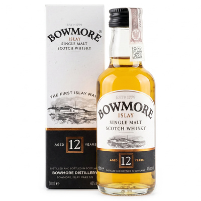 MINI WHI.BOWMORE 12YO 40% 50ML